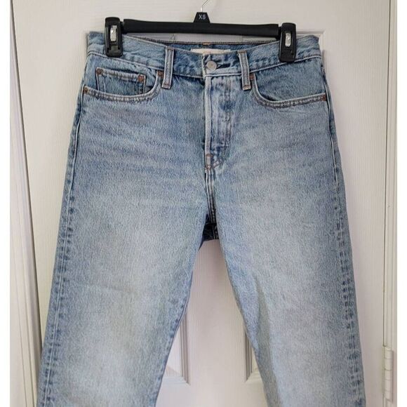 Levi's Wedge Frayed Hem Jeans 27 - Picture 6 of 10